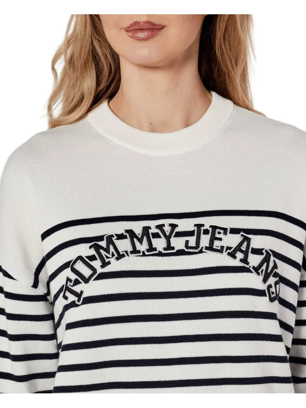 Stripe Varsity Sweater