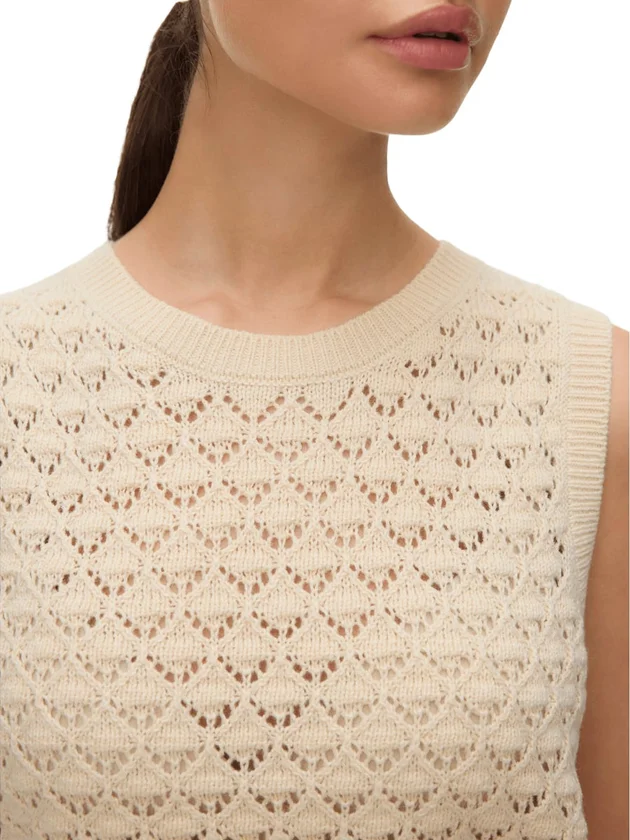 Vmjaqueline Sl O Neck Top Boo