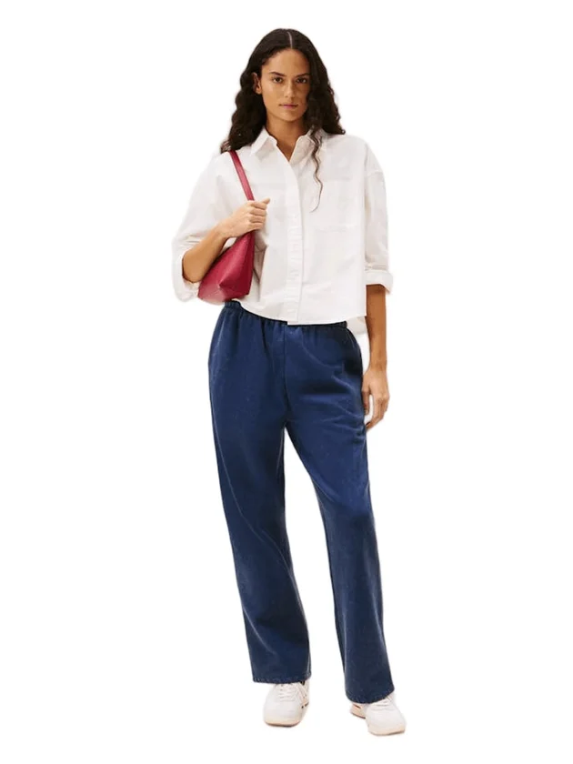 Ovs Crop Oxford Shirt