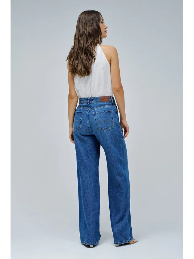 Wide Leg In Denim