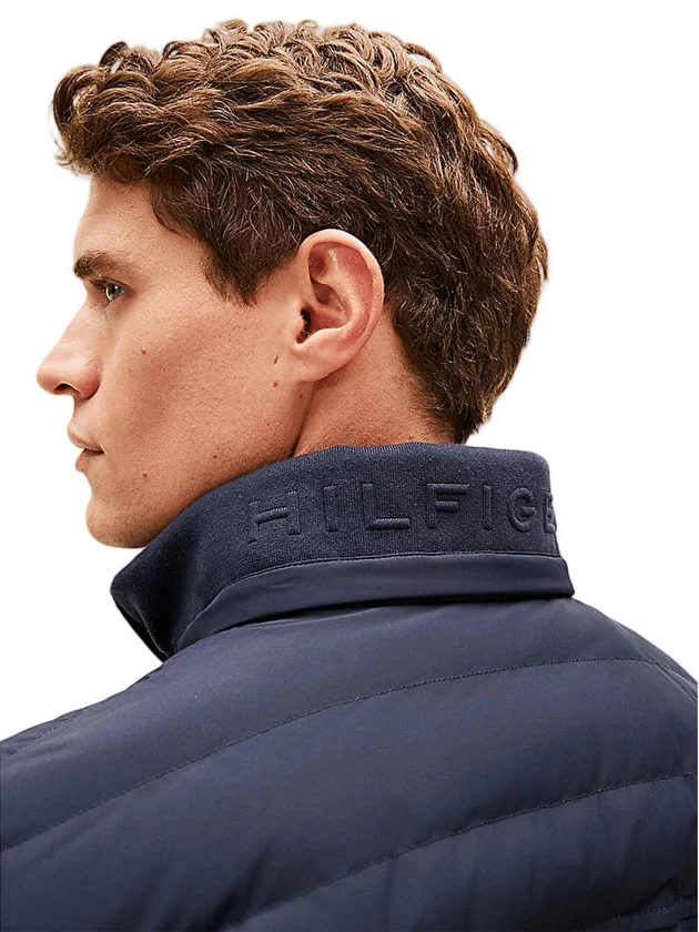 Mix Media Hooded Zip Through