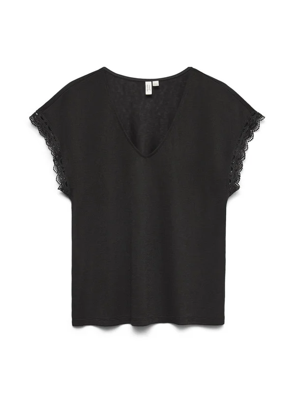 Vmibilsa S S V Neck Top Jrs Btq