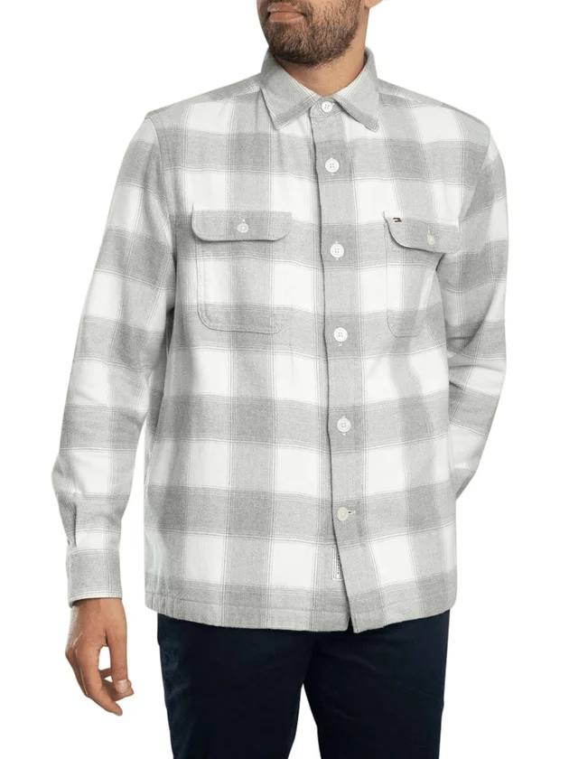 Flannel Check Shirt Jacket