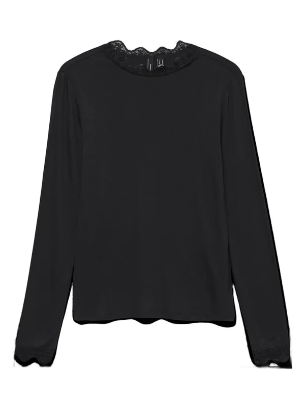 Vmrosa Ls Highneck Top Ga Noos