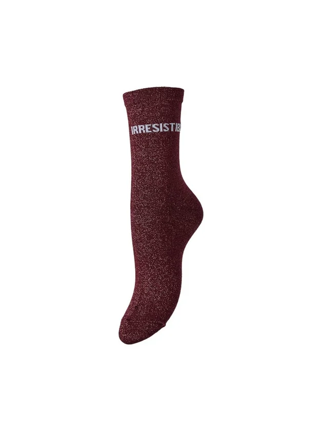 Sebby Long Glitter Statement Sock Noos