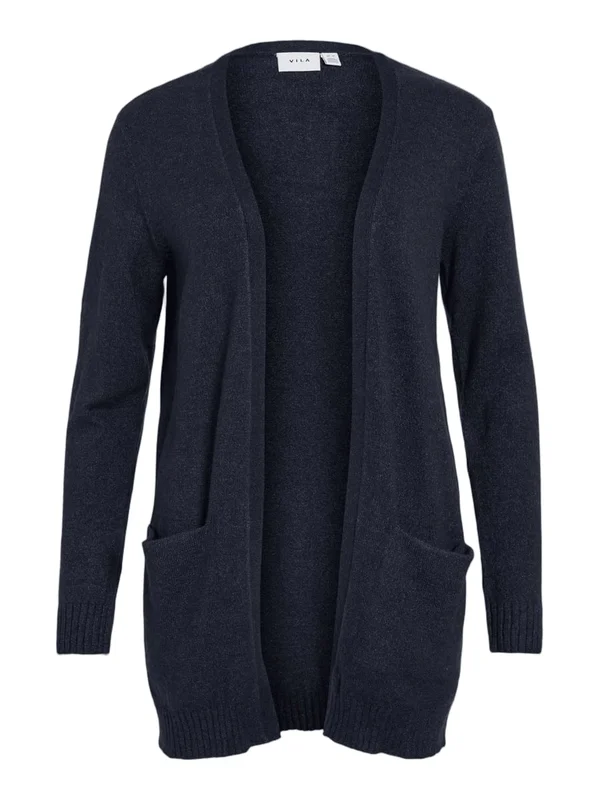 Viril Open L S Knit Cardigan Noos