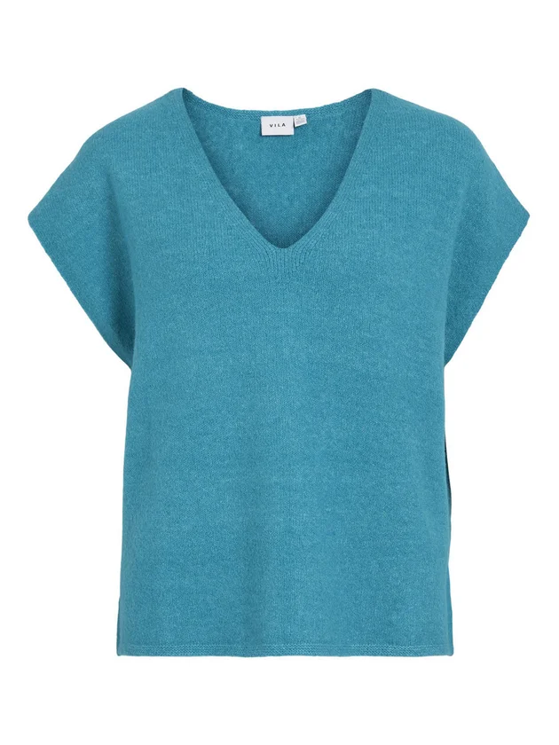 Vibenna Loose S S Knit Top