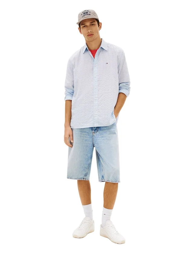 Rlx Seersucker Stripe Shirt