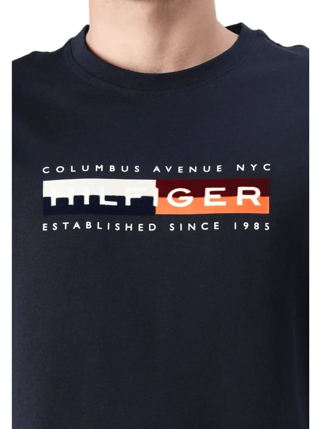 Colour Block Graphic Tee