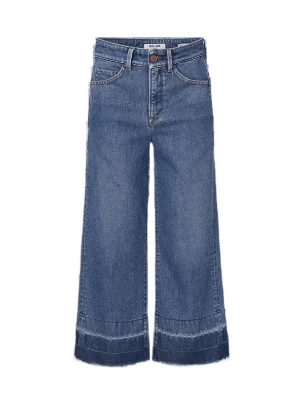 Faith Straight W Ripped Hem