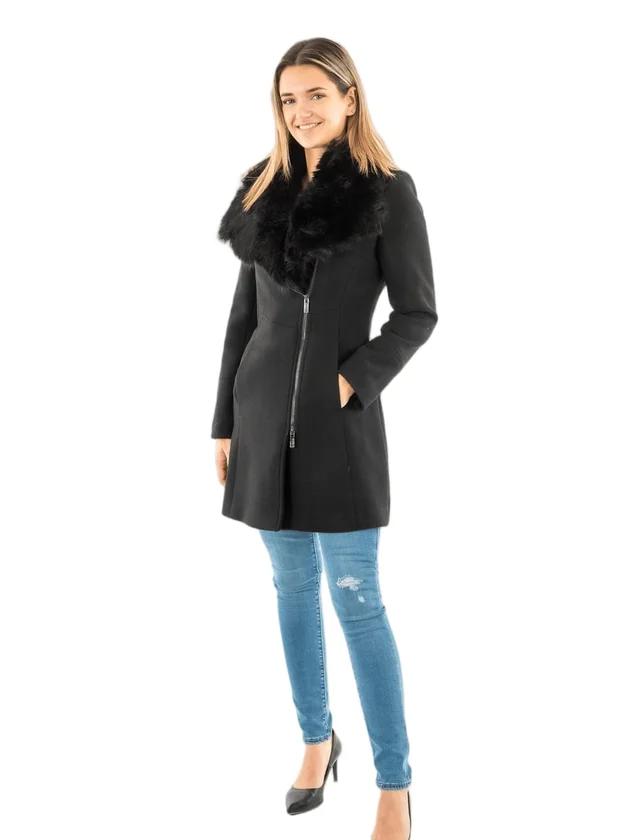 The Reimagined Wool Coat With Fur
