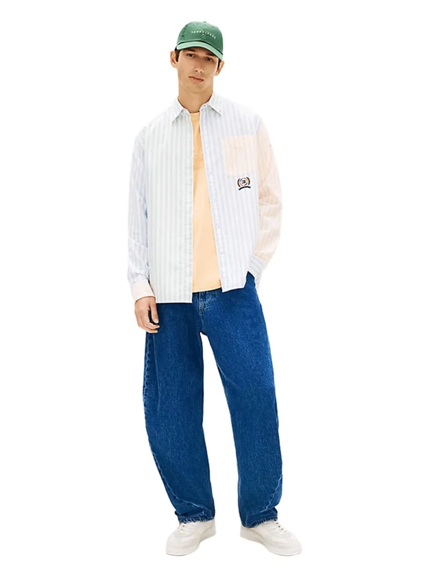 TJM RLX Oxford Fun Stripe Shirt