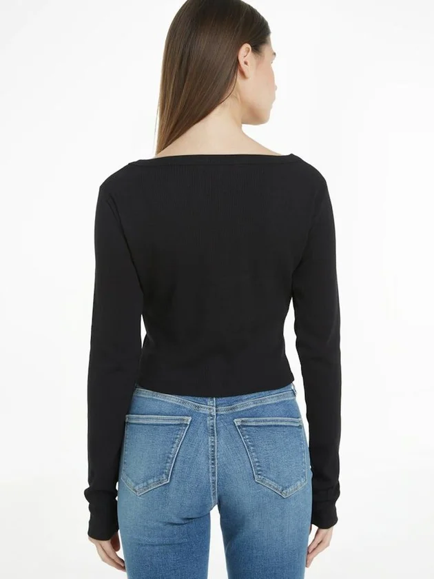 Woven Label Rib LS C