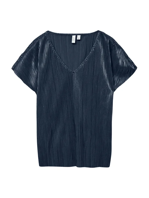 Valdola S S V Neck T Shirt Jrs Btq