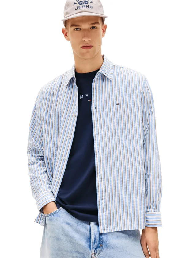 Rlx Seersucker Stripe Shirt