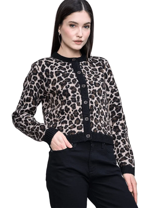 Leopard Cardigan