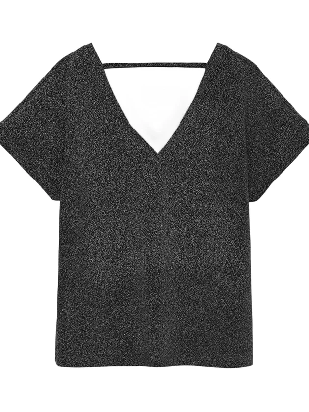 Hoxanne S S V Neck Top