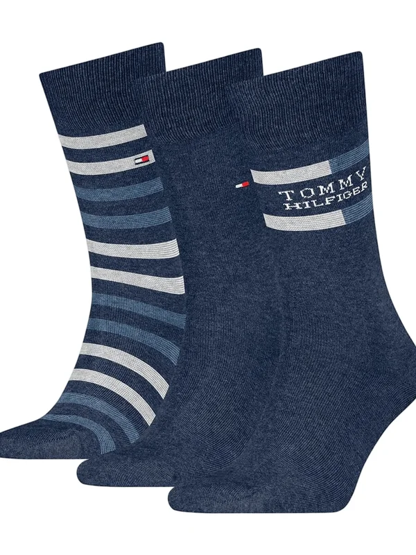 Sock 3P Giftbox Stripe