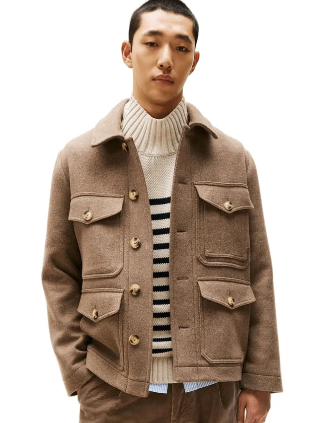 Wool 4Pkt Jacket