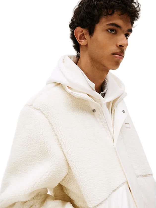 Essentl Mix Teddy Jacket Ext
