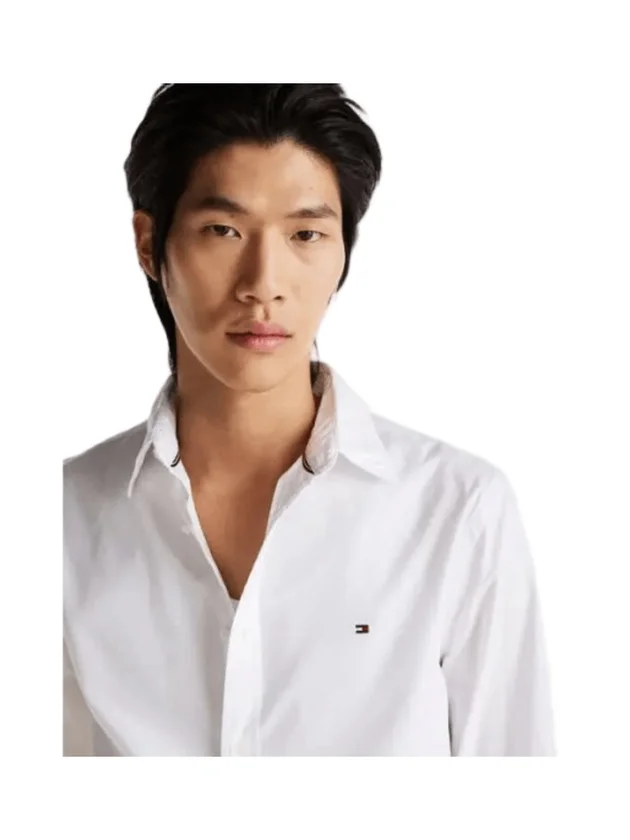 Flex Poplin Kent Collar Sf Shirt