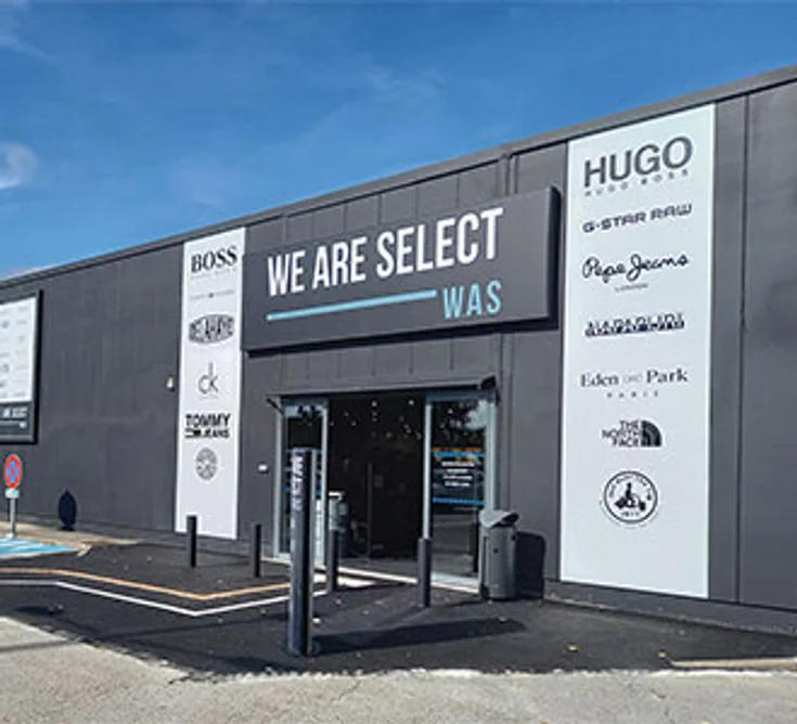 Extérieur du magasin WAS WE ARE SELECT BESANÇON