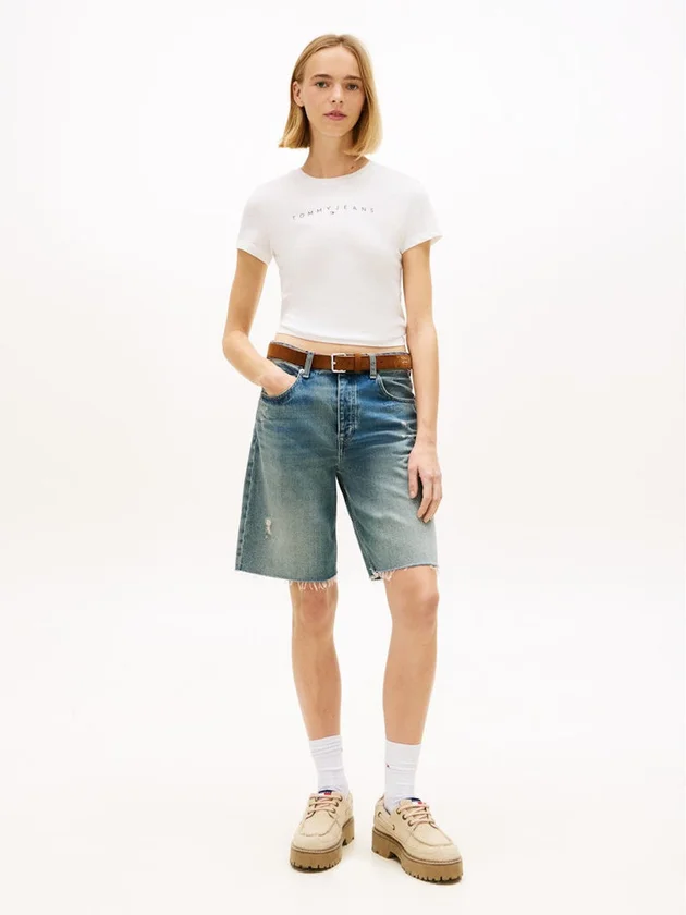 Slim Linear Tee Ext