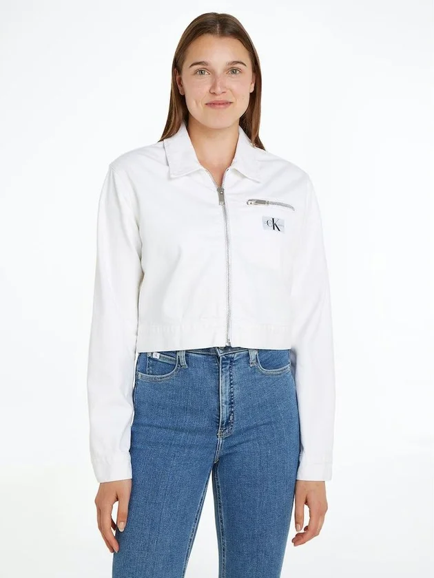 Zipped Denim Jacket