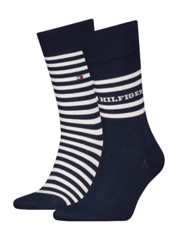 Breton Stripe Sock 2P
