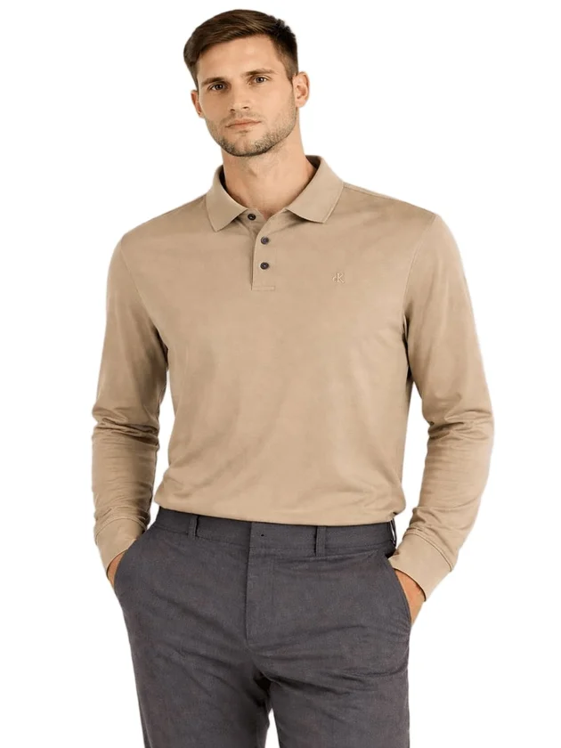 Ls Supima Cotton Solid Polo
