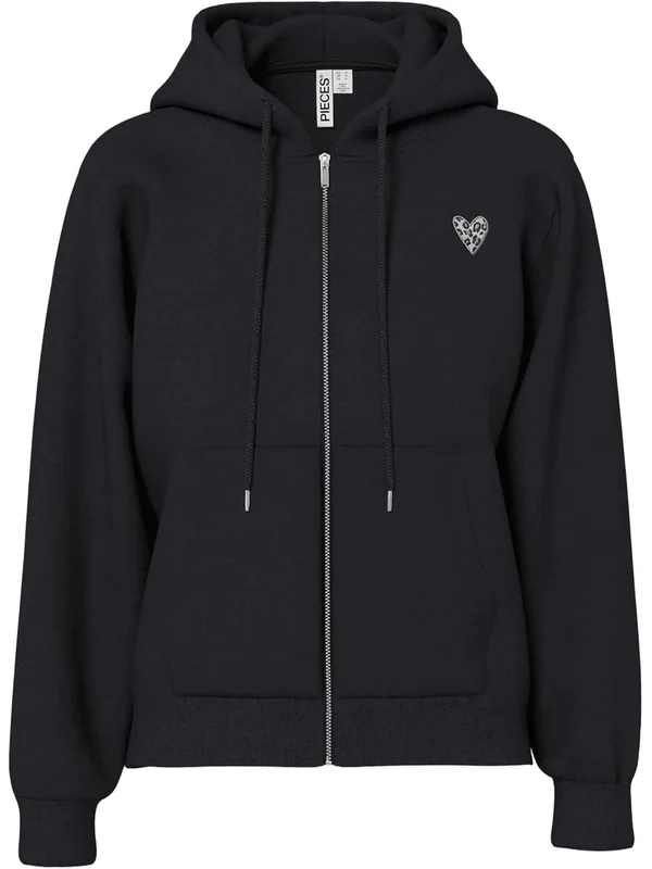 Pcchilli Ls Zip Hoodie Noos