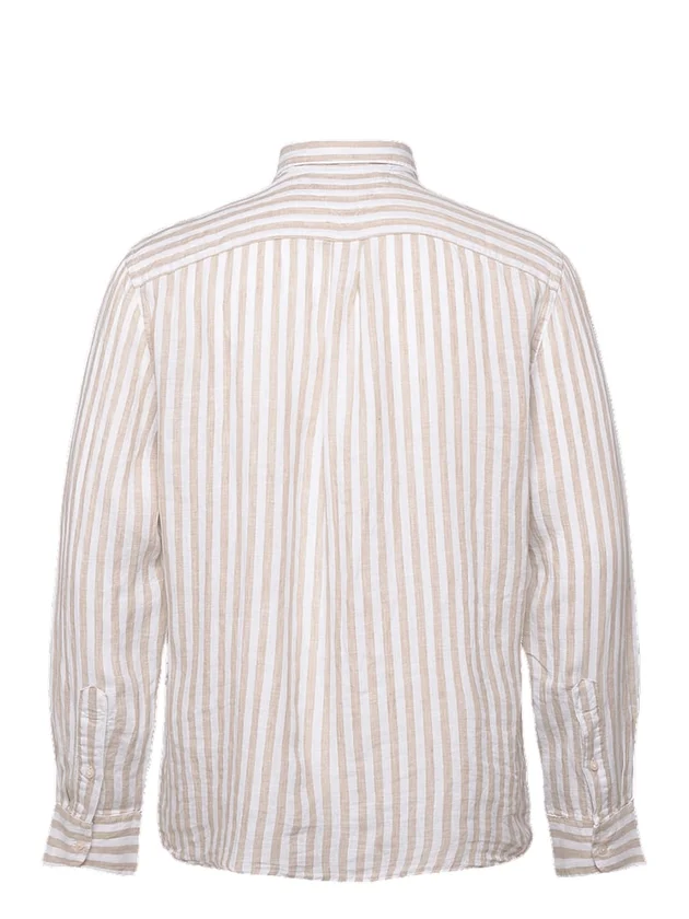 Linen Essential Stripe RF Shirt