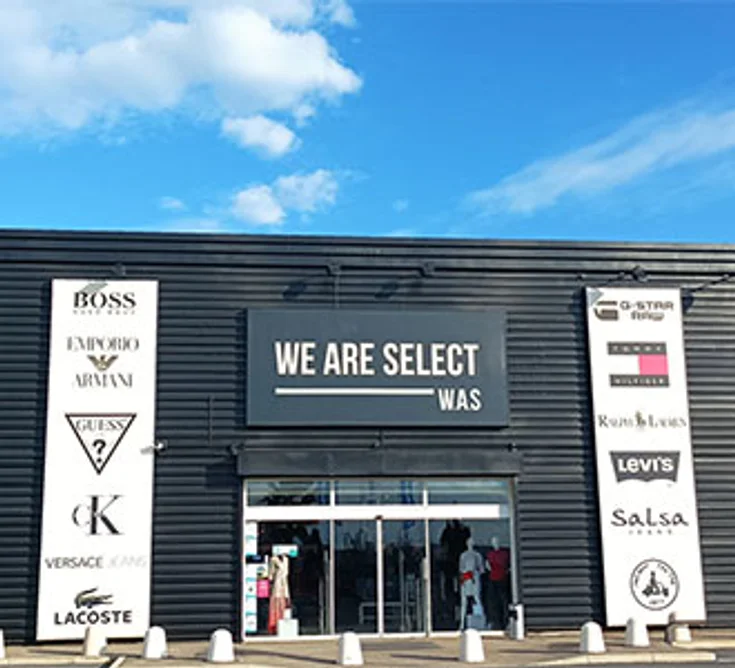 Extérieur du magasin WAS WE ARE SELECT BEZIERS