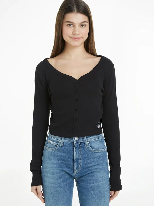 Woven Label Rib LS C