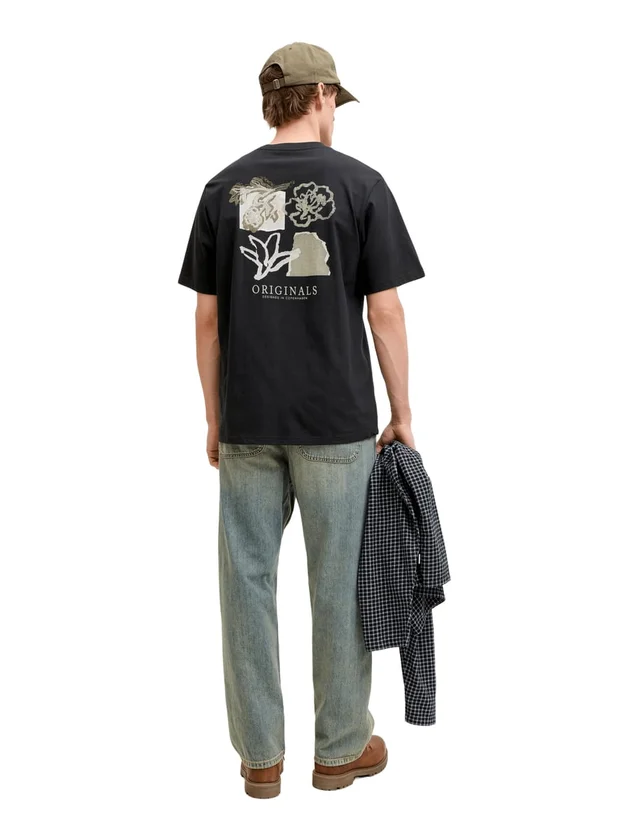 Jormontauk AOP Back Tee SS Crew Neck SN