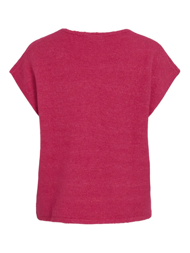 Vibenna Loose S S Knit Top