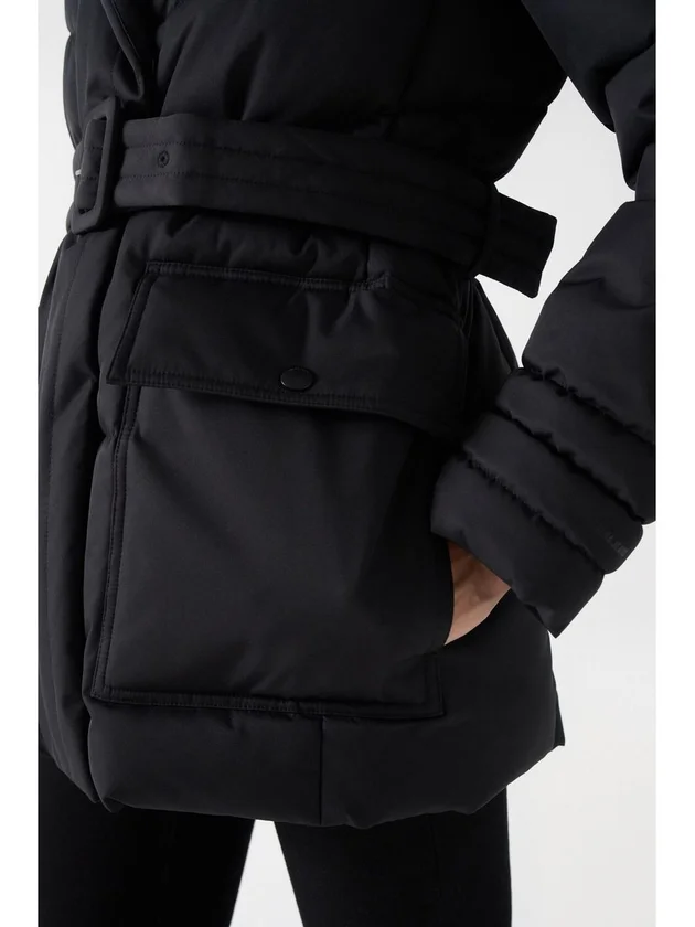 Basic Collar Puffer Jacket