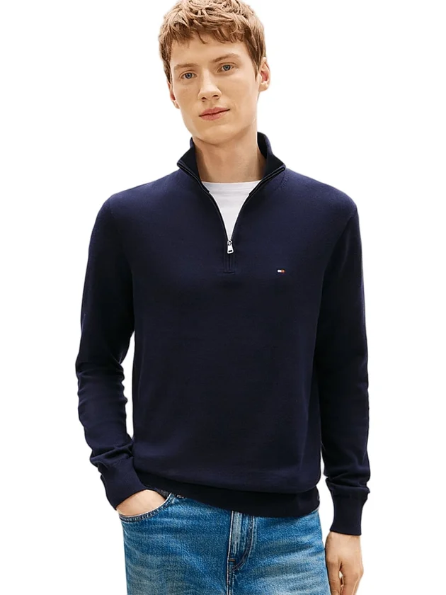 Essential Cotton Zip