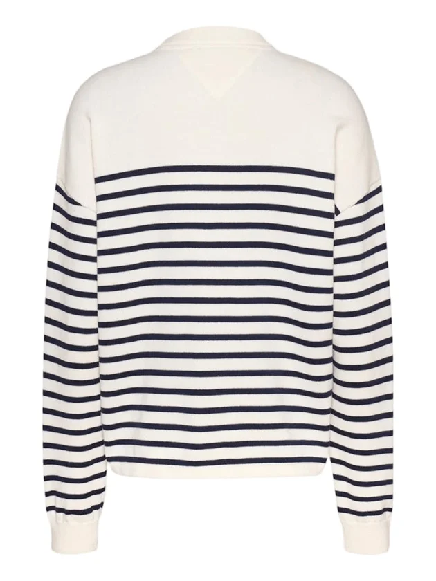 Stripe Varsity Sweater