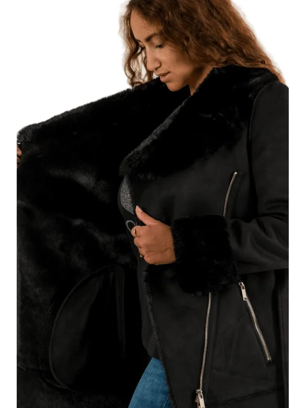 Long Shearling Coat