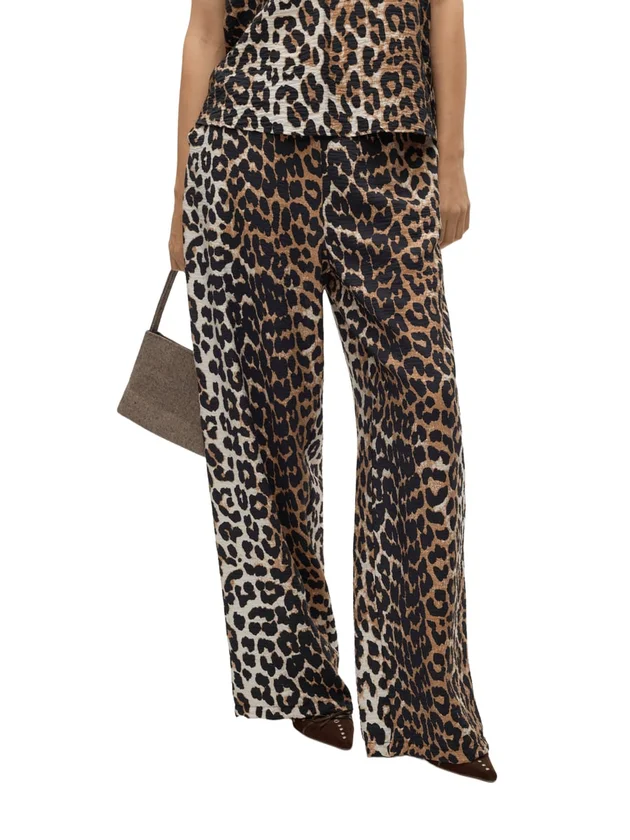 Josie Hw Wide Pant Wvn Boo