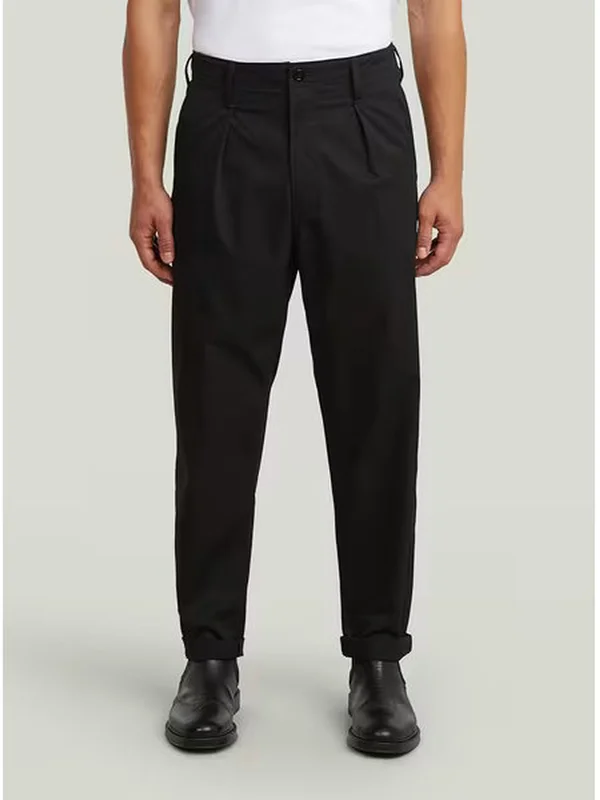 Pleated Chino Relaxed Tapered