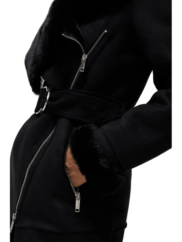 Long Shearling Coat