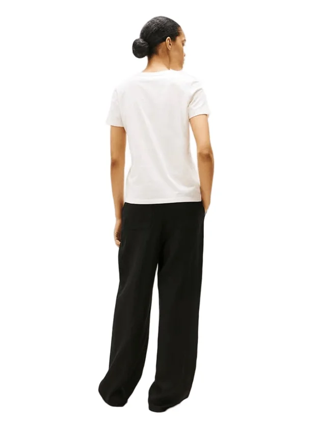 Lurex Script Reg C Nk Ss Tee