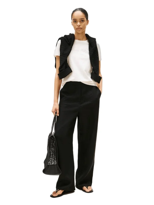 Lurex Script Reg C Nk Ss Tee