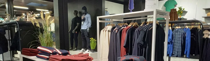 Intérieur du magasin WAS WE ARE SELECT ANDREZIEUX BOUTHEON