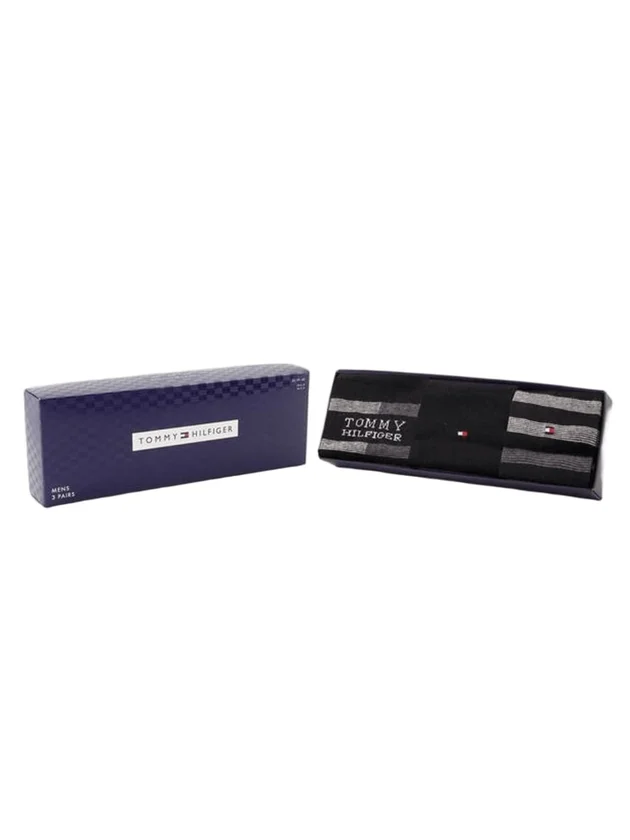 Sock 3P Giftbox Stripe
