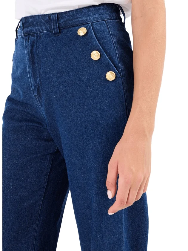 Margot Hr Wide But Color Jeans