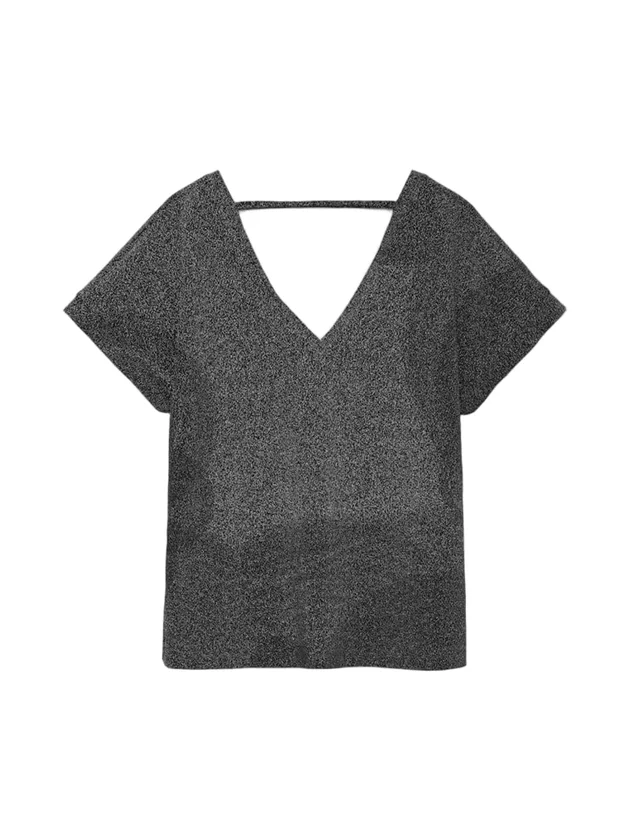 Hoxanne S S V Neck Top