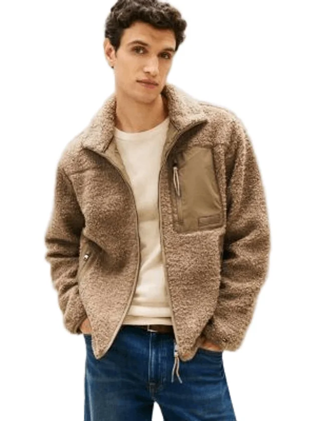 Teddy Fleece Zip Thr